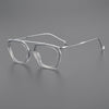Lizann Titanium Geometric  Glasses Frame