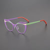 Mairia Titanium Cat Eye Glasses Frame