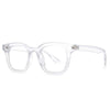 Marcus Retro Square Leopard Glasses Frame
