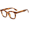 Marcus Retro Square Leopard Glasses Frame