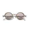 Boell Round Titanium Glasses Frame With Magnetic Sunglasses Clips