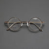 Mali Vintage Acetate Round Glasses Frame