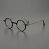 Mali Vintage Acetate Round Glasses Frame