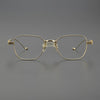 Obadiah Titanium Rectangle Glasses Frame