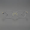 Obadiah Titanium Rectangle Glasses Frame