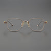 Obadiah Titanium Rectangle Glasses Frame