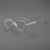 Obadiah Titanium Rectangle Glasses Frame