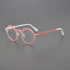 Page Titanium Irregular Round Glasses Frame