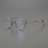 Porfirio Titanium Round Glasses Frame