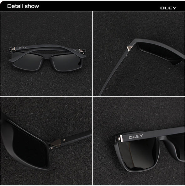Oley Brand Sunglasses Men Classic Male Square Glasses Driving Travel Eyewear Unisex Y6625