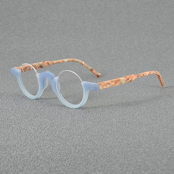Ranor Round Acetate Glasses Frame