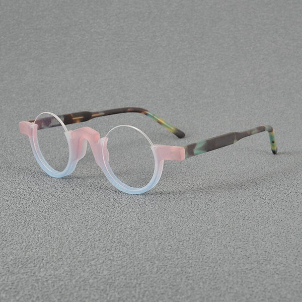 Ranor Round Acetate Glasses Frame