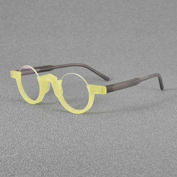 Ranor Round Acetate Glasses Frame