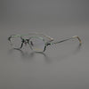 Reid Retro Rectangle Titanium Glasses Frame