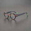 Saxan Matte Acetate Round Glasses Frame