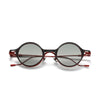 Zoba Round Titanium Glasses Frame With Magnetic Sunglasses Clips