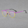 Shumac Titanium Round Glasses Frame