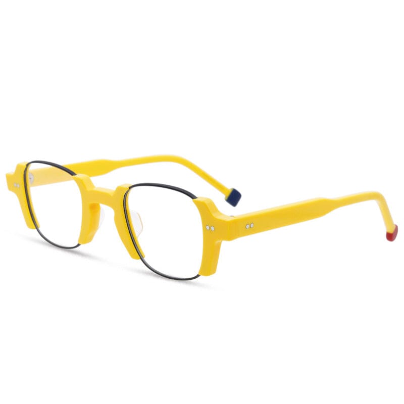Sinjin Round Acetate Personalized Eyeglasses Frames – Jollynova