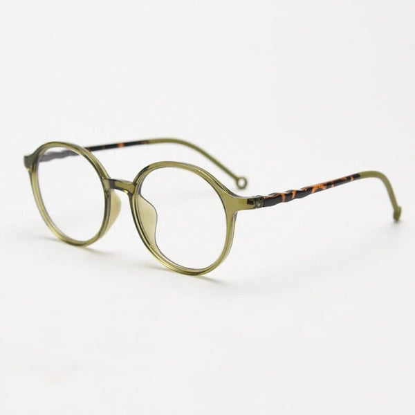 Torrey Round TR90 Vintage Eyeglass Frame