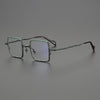 Vox Retro Square Titanium Eyeglasses Frame