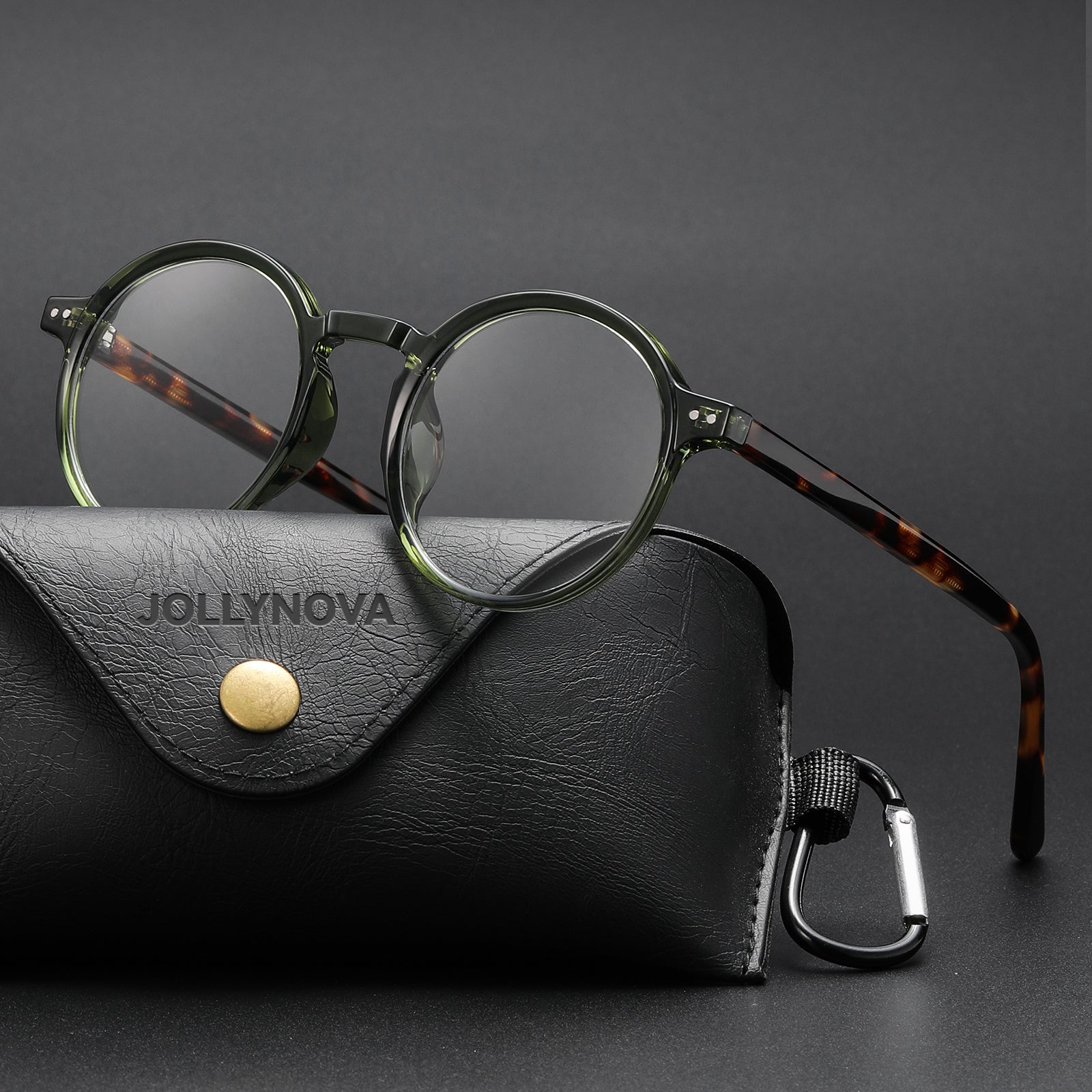 Mindy Vintage TR90 Round Eyeglasses – Jollynova