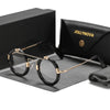 Edra Vintage Acetate Round Optical Glasses Frame