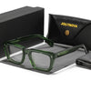 Majeed Retro Rectangle Acetate Glasses Frame