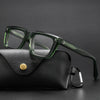 Majeed Retro Rectangle Acetate Glasses Frame
