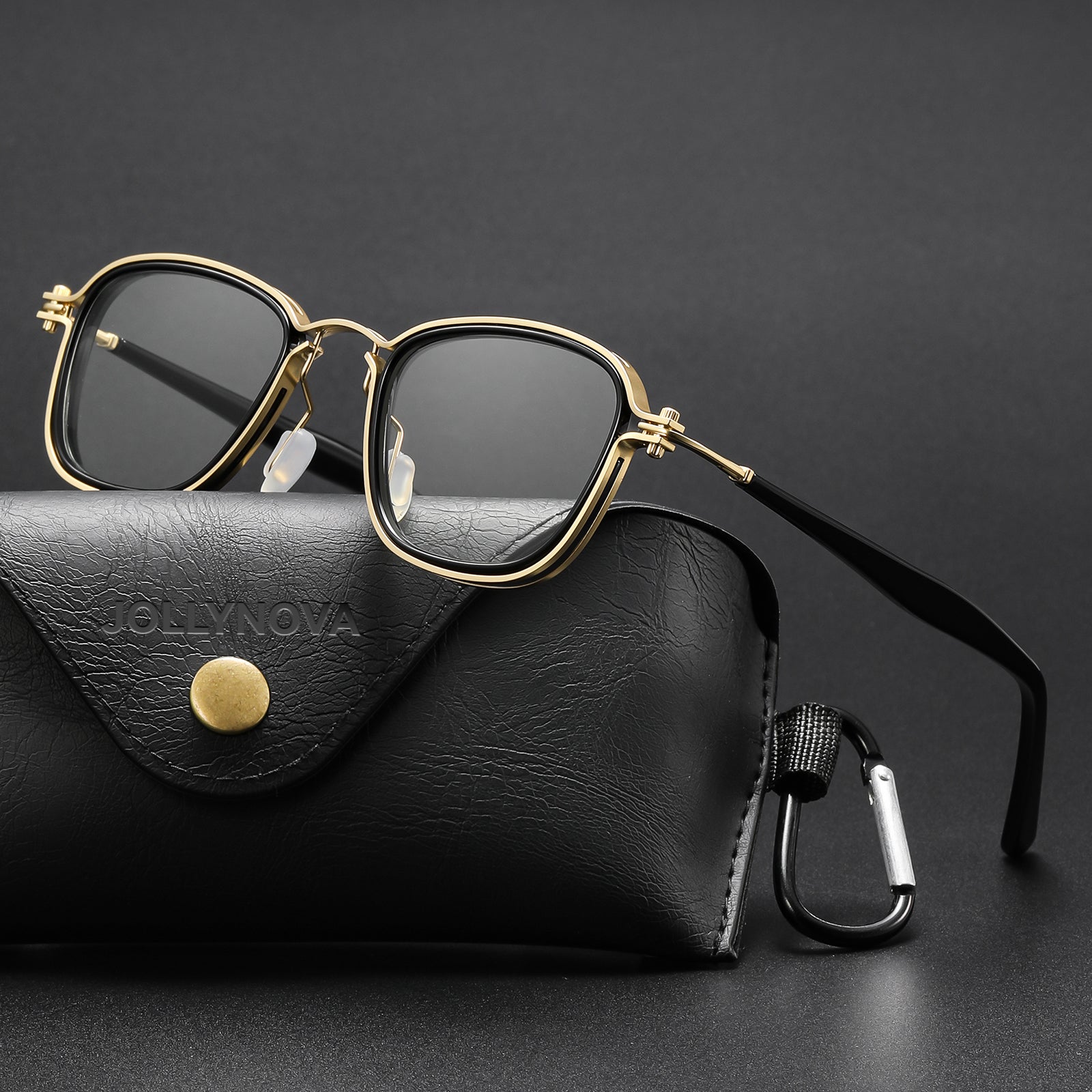 Punk Glass Tai Retro Steam Punk Optical Glasses Frame – Jollynova