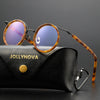 Mika Titanium Vintage Round Eyeglasses Frames