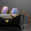 Mika Titanium Vintage Round Eyeglasses Frame