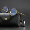 Monroe Titanium Round Glasses Frame