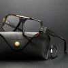 Raef Acetate Aviator Square Glasses Frames