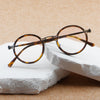 Tate Vintage Round Acetate Glasses Frame