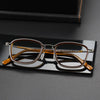 Brimm Retro Titanium Square Glasses Frame