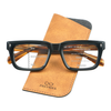 Majeed Retro Rectangle Acetate Glasses Frame