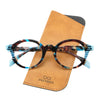 Crowe Vintage Acetate Round Glasses Frame