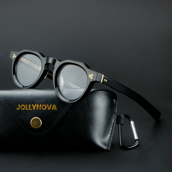 Marlin Vintage Geometric Acetate Glasses Frame