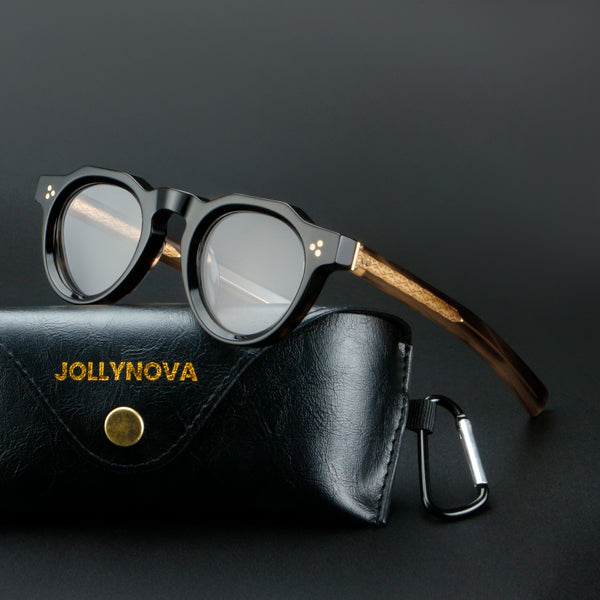 Marlin Vintage Geometric Acetate Glasses Frame