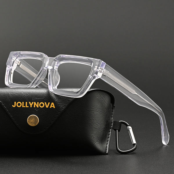 Skoff Retro Rectangle Acetate Glasses Frame