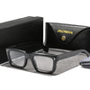 Mason Retro Rectangle Acetate Glasses Frame