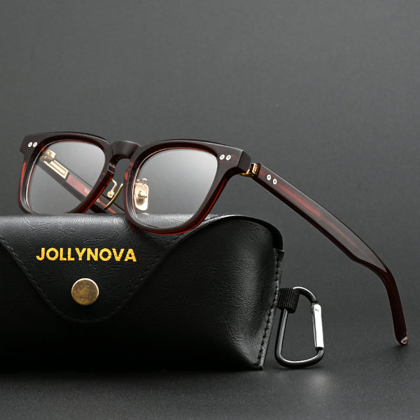 Dobel Classic Square Acetate Glasses Frame