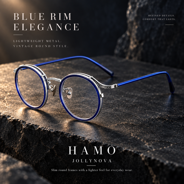 Hamo Premiun Vintage Round Glasses Frame