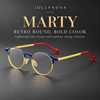 Marty Retro Hand Made Alloy Glasses Frame