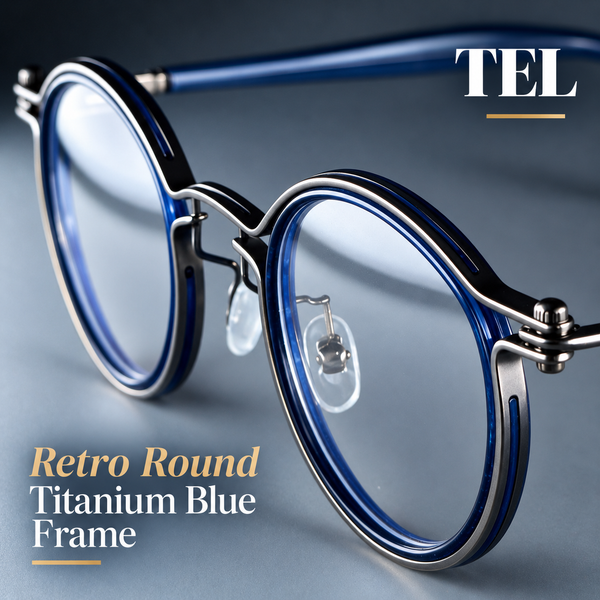 Tel Retro Steam Punk Optical Glasses Frame