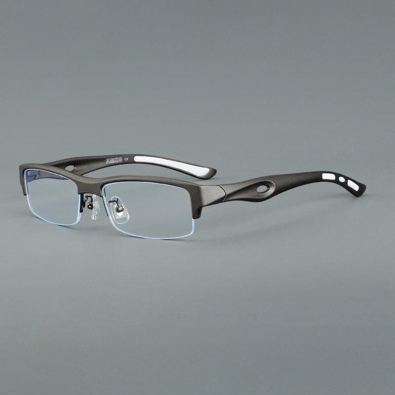 Half Spectacles Leon Square Half Glasses Frame – Jollynova