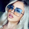 Sunglasses Women Luxury Rimless Glasses for Women Retro Brand Square Eyeglasses Women Metal Half Frame Gafas De Sol