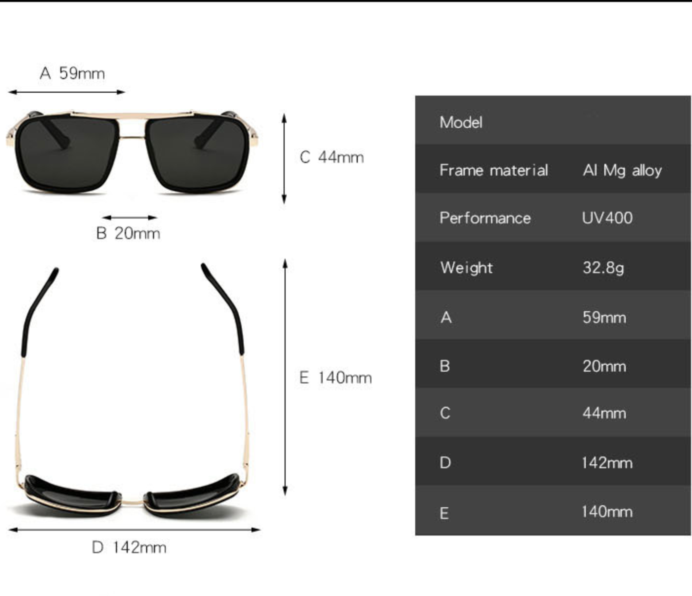 Retro Steampunk Sunglasses Men Polarized Brand Designer Driver Safety ...