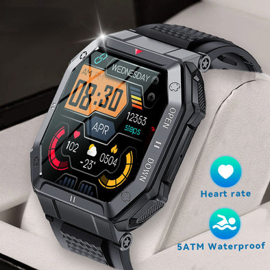 Jollynova Waterproof Heart Rate Sport Swimming Smart Watch KE1