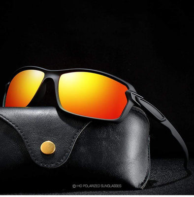 New AORON Men /women Polarized Sunglasses Classic Sports Driving Sun Glasses TR Frame Mirror Lens UV400 Link Clear Shades